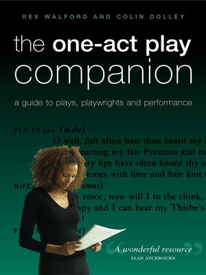 cover image of The One-Act Play Companion